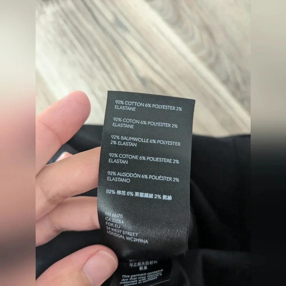 Free People We The Free Black Button Down Mini Skirt - Picture 5 of 6